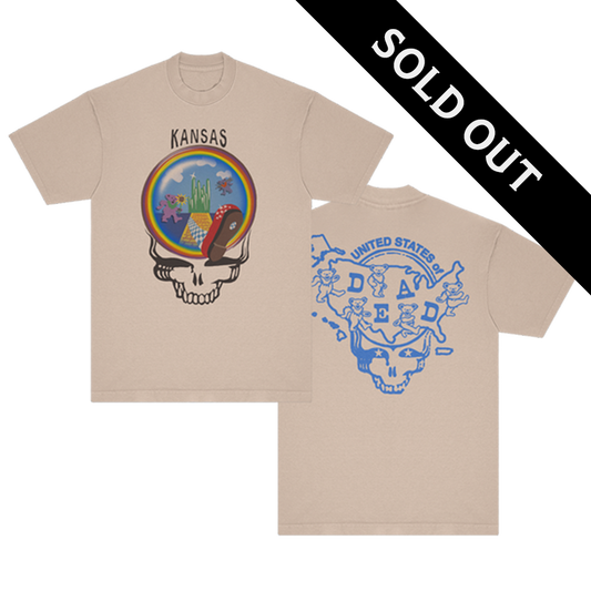 Kansas United Stated of Dead T-Shirt