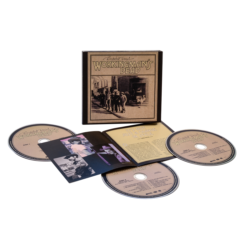 Workingman's Dead 50th Anniversary Deluxe Edition 3CD