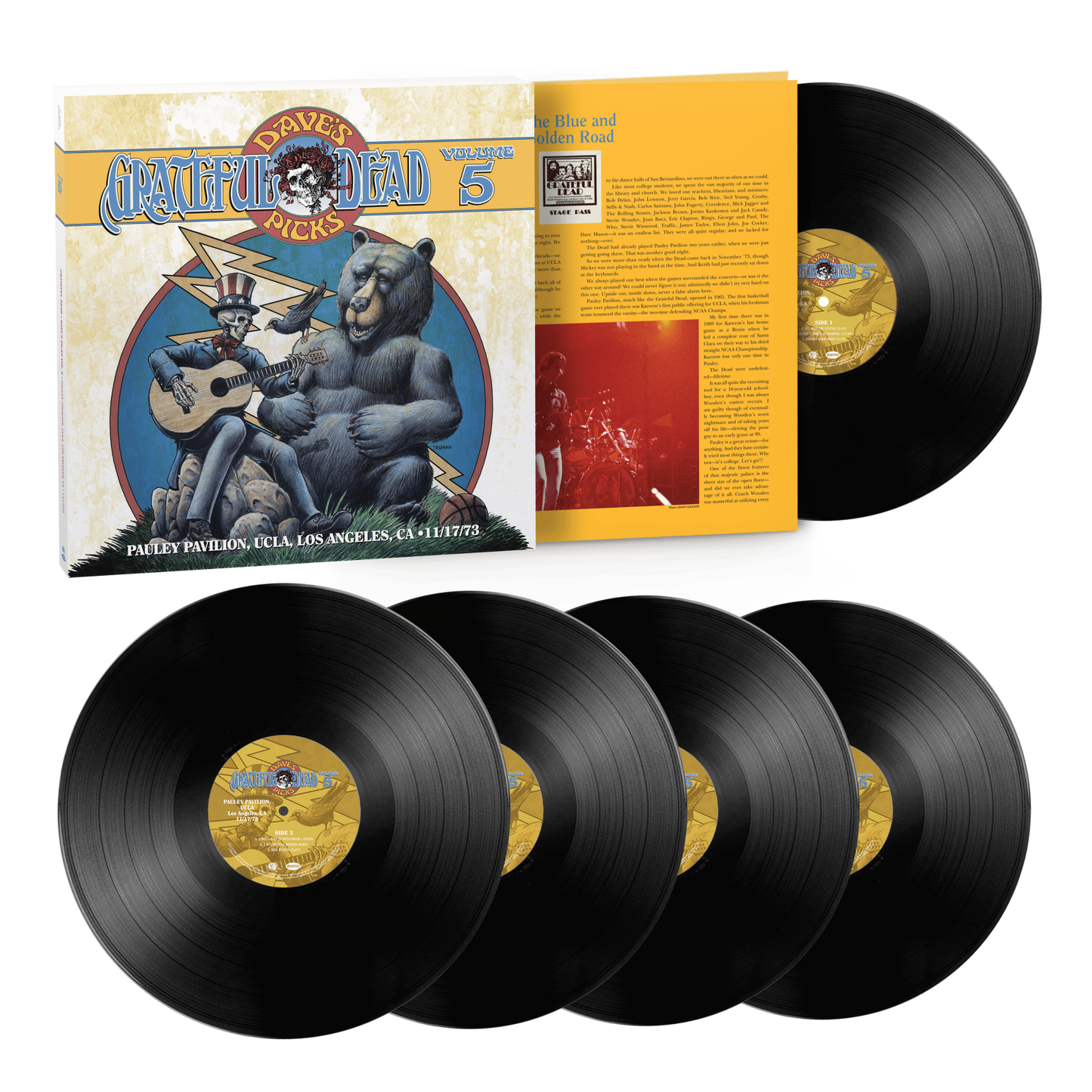 Dave's Picks Vol. 5: Pauley Pavilion, UCLA, Los Angeles, CA 11/17/73 [5LP]