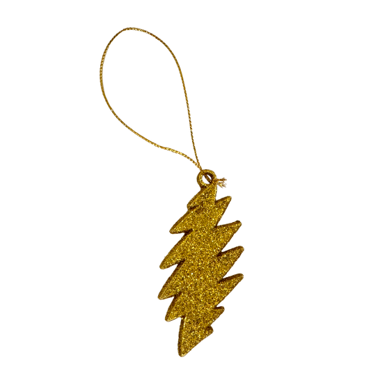 Limited Edition Glitter Bolt Ornament