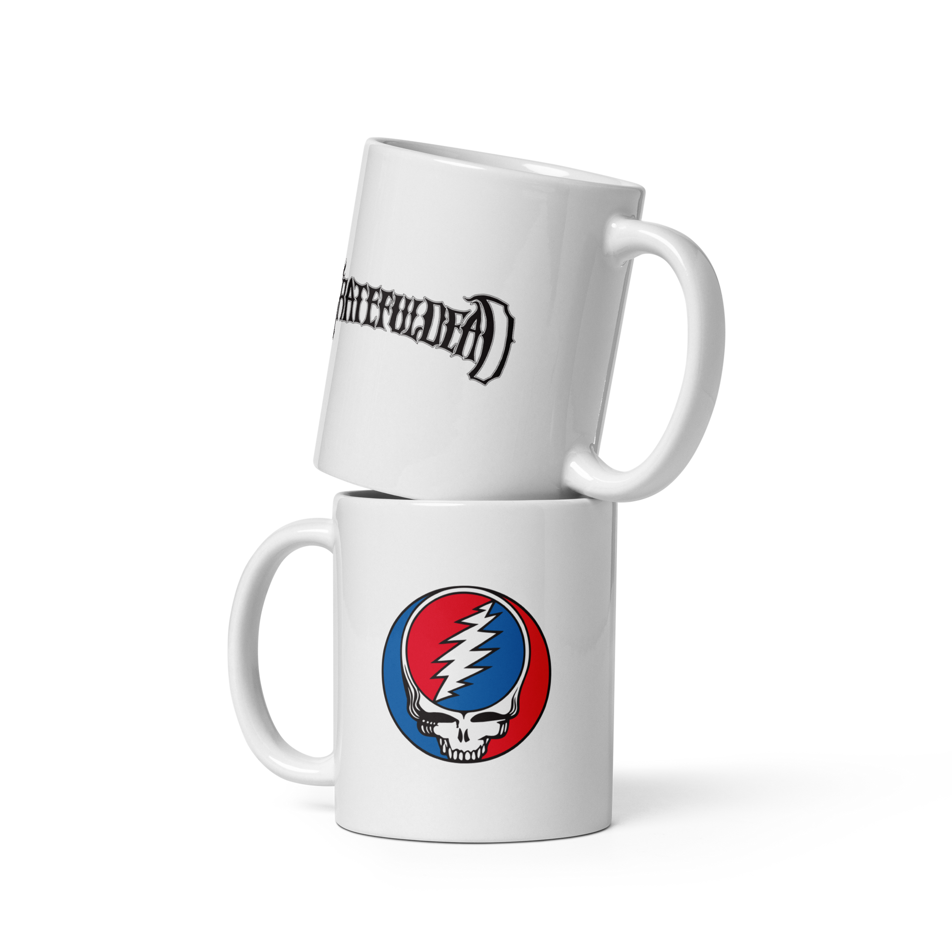 1920s coffee mug Classic Stealie White Glossy Mug – Grateful Dead