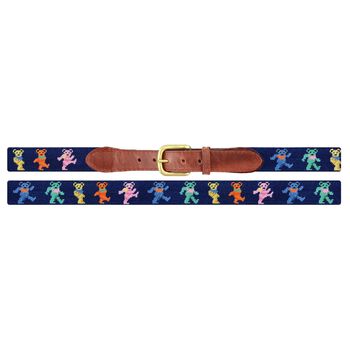 Dancing Bears Belt (Navy)