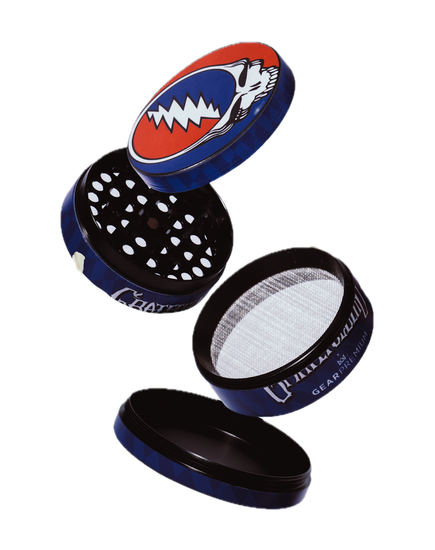 50mm Steal Your Face 4-Piece Metal Grinder