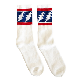 Bolt Stripe Socks