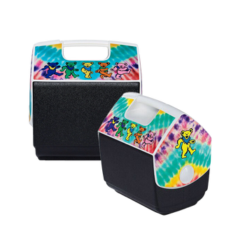 Igloo Tie-Dye Dancing Bears Playmate Pal 7 Qt Cooler