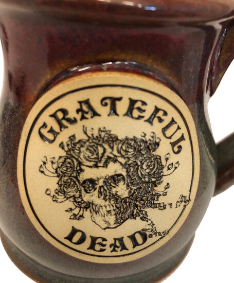 Skull & Roses Average Jo Pottery Mug