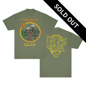Oregon United States of Dead T-Shirt