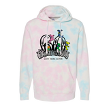 Diamond 60 Bears Tie-Dye Hoodie