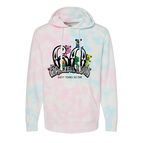 Diamond 60 Bears Tie-Dye Hoodie