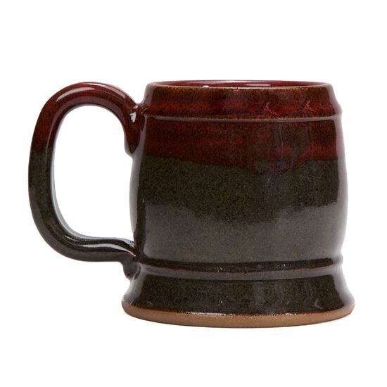 American Beauty Sunset Barrel Pottery Mug