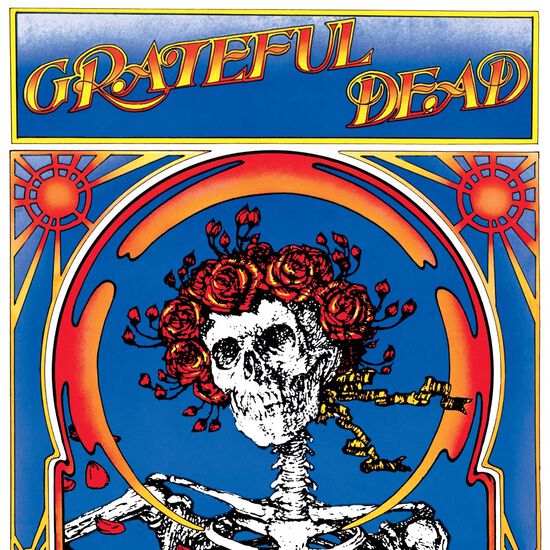 Grateful Dead skull with Rose 2023 logo shirt - Limotees