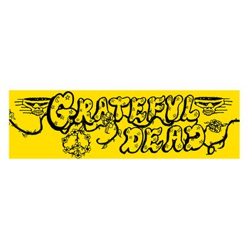 Grateful Dead Peace Bumper Sticker
