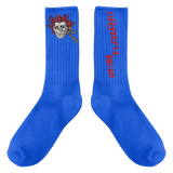 Grateful Dead Skeleton & Roses Socks