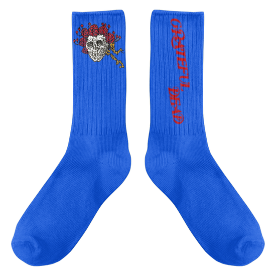 Grateful Dead Skeleton & Roses Socks Grateful Dead Skeleton & Roses Socks