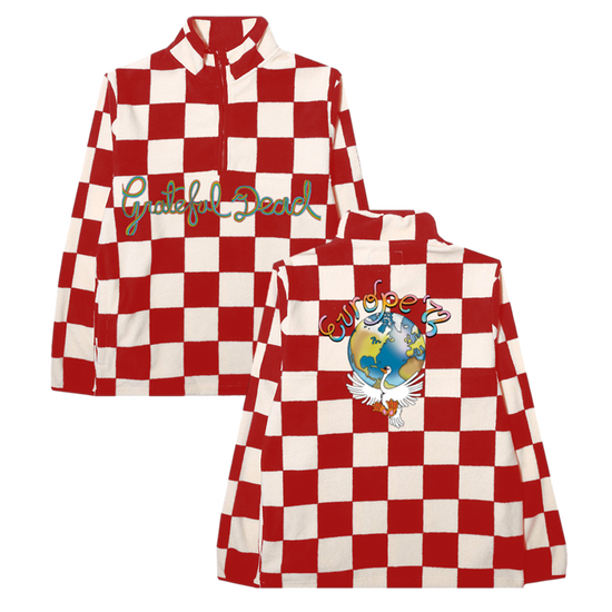 Europe '72 Checkered 3/4 Zip Pullover