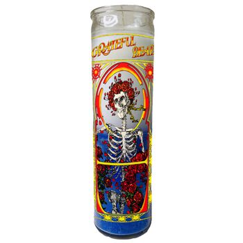Grateful Dead Anniversary Pillar Candle