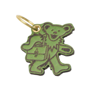 Billykirk Dancing Bear Keychain (Green)