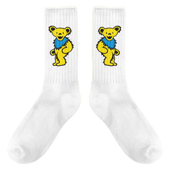 Yellow Bear Socks
