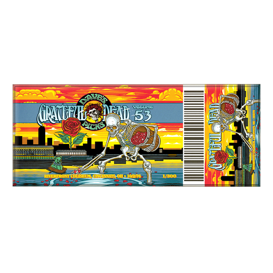 Dave's Picks Vol. 53 Collectible Ticket Magnet