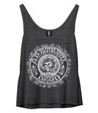 GD Skull & Roses Flowy Tank