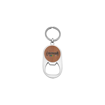 Dancing Bears Bottle Opener Keytag
