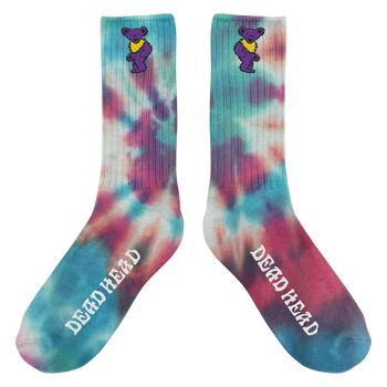 Bear Tie-Dye Socks