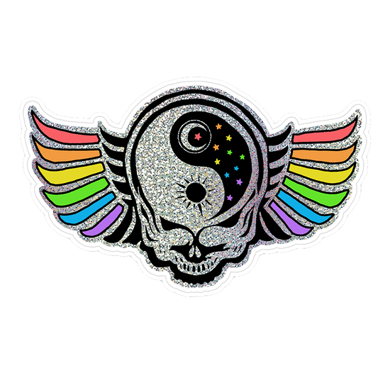 SYF Yin Yang Glitter Sticker SYF Yin Yang Glitter Sticker