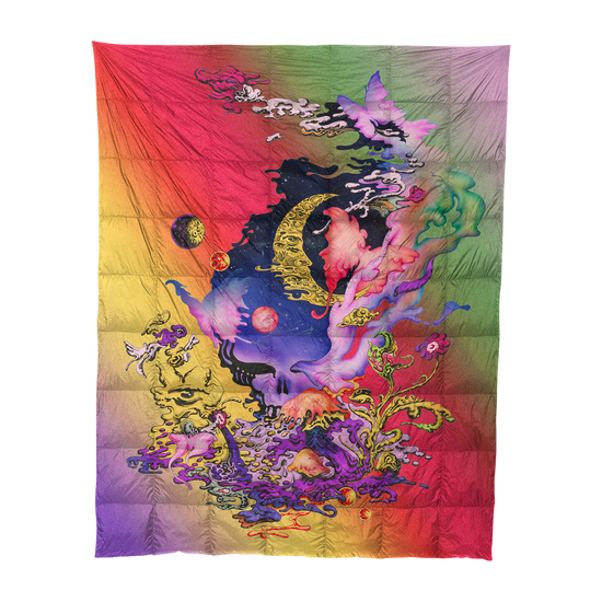 Cosmic Puffy Blanket Cosmic Puffy Blanket