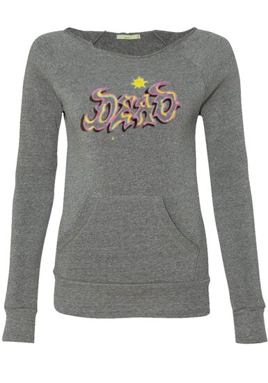 Women's Stealie Burst Wide Neck Sweatshirt