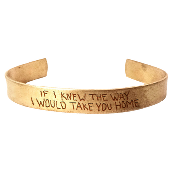 Ripple Brass Cuff