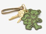 Billykirk Dancing Bear Keychain (Green)