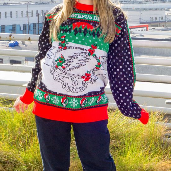 Skating Bears Holiday Sweater