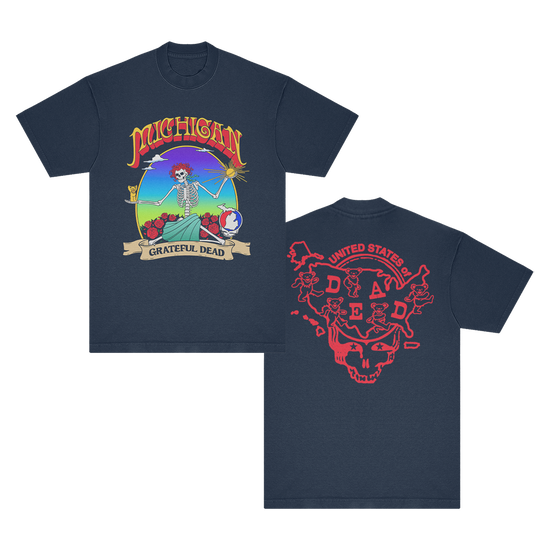 Michigan United States of Dead T-Shirt