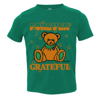 Grateful Bear Toddler Tee (Green)