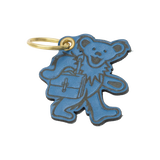 BillyKirk Dancing Bear Keychain (Blue)