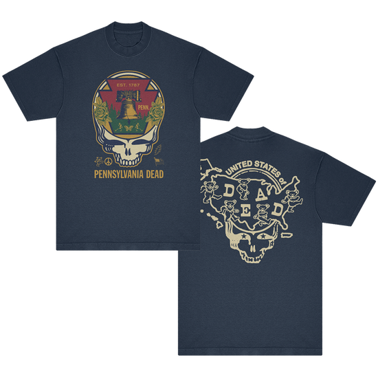 Pennsylvania United States of Dead T-Shirt