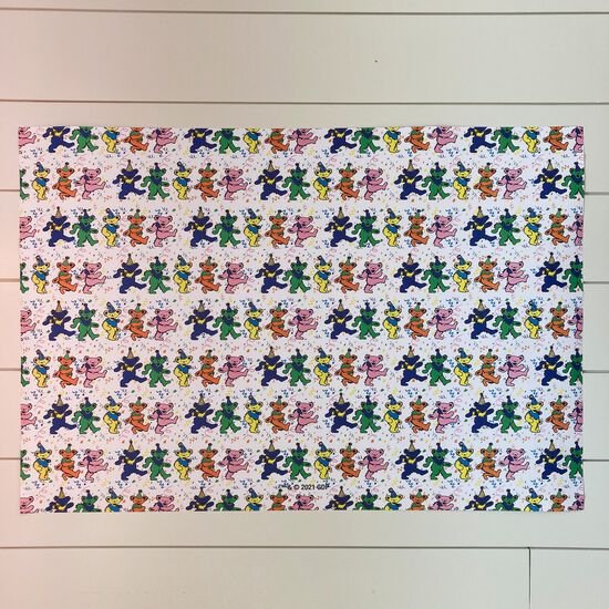 Missy Bocu Dancing Bear Wrapping Paper Missy Bocu Dancing Bear Wrapping Paper