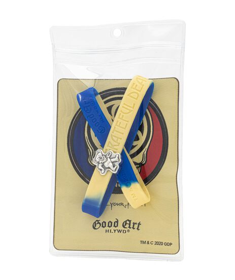 GOOD ART HLYWD Dancing Bear Style 2 Rubber Biscuit Bracelet