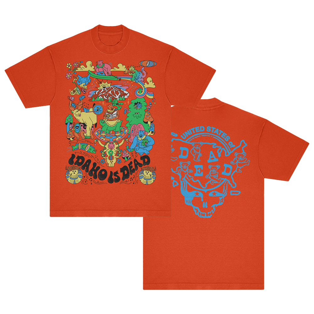 Idaho United States of Dead T-Shirt | Grateful Dead Official Store